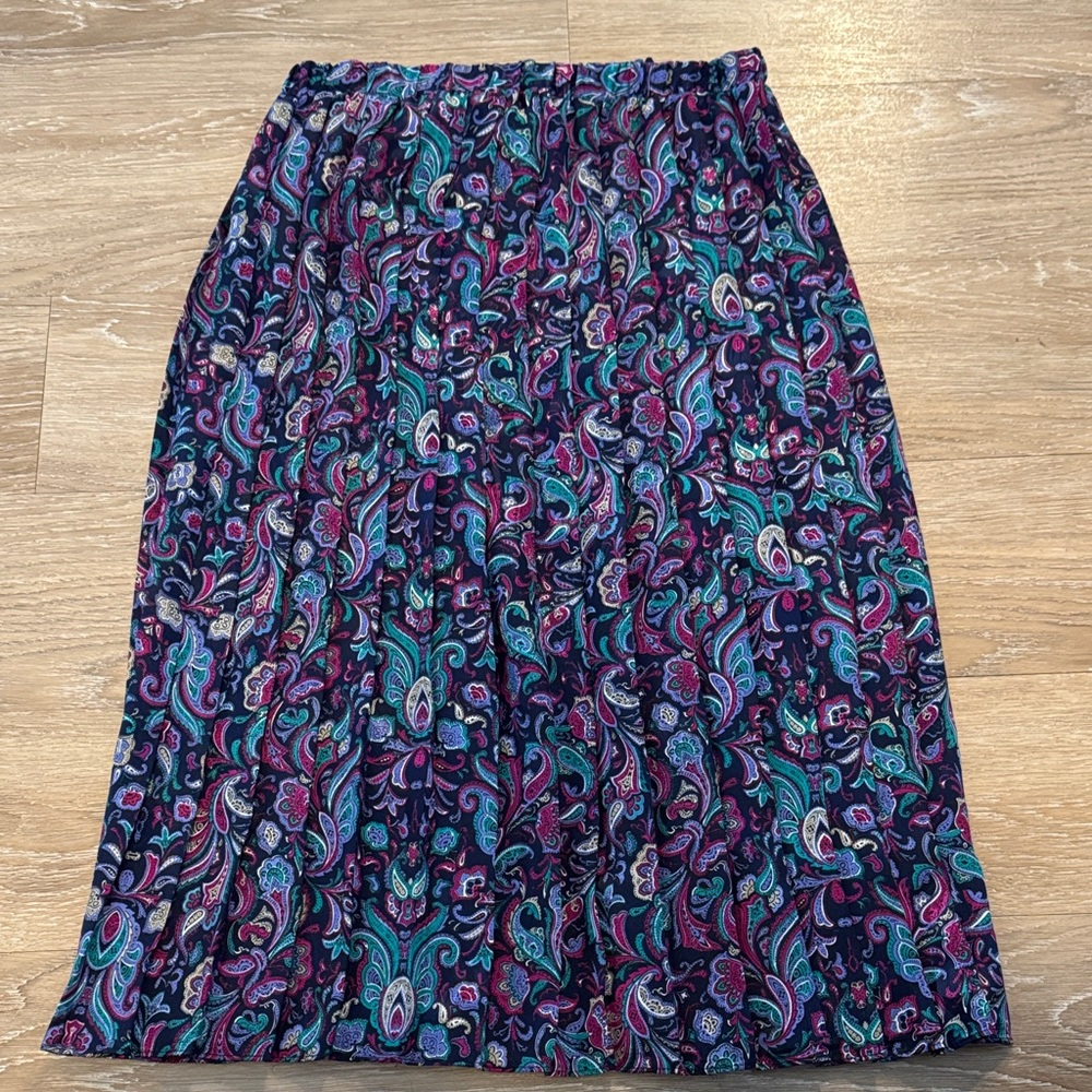 Paisley Print Women's Skirt